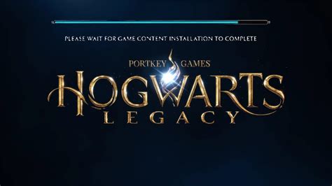 At my place, I have to let games download overnight and even then sometimes they are done. . Hogwarts legacy please wait for game content installation to complete ps5